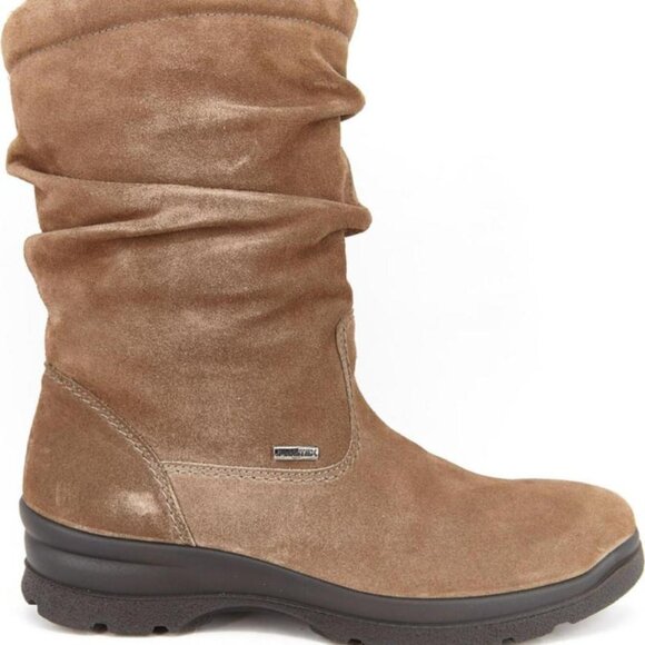 NEW ENVAL SOFT Made In Italy Suede Warm Lining Booties for women 663mn - Picture 1 of 7